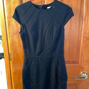 Black Short Sleeve Dress